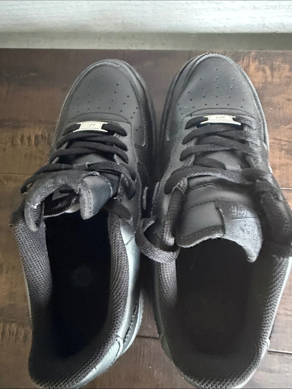 Nike Kids Black Low-Top Sneakers